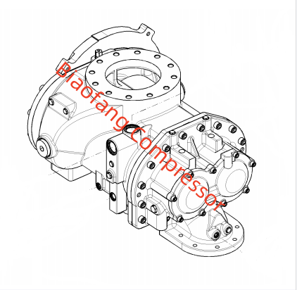 What Is the 42679316 Ingersoll Rand R90N-R160N Air End?